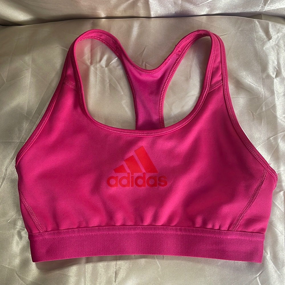 Adidas Hot Pink Sports Bra